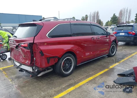 2021 Toyota Sienna Xse from USA, damaged, VIN 5TDDRKEC2MS035583